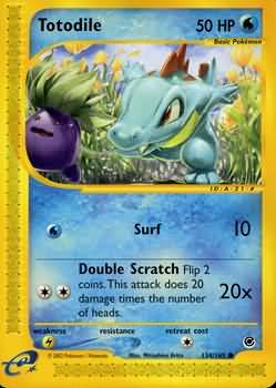 Totodile 134/165-Kantocards