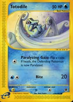 Totodile 135/165-Kantocards