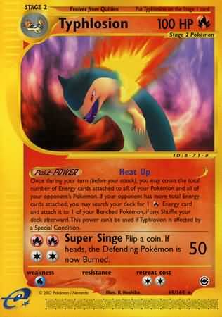 Typhlosion 65/165-Kantocards