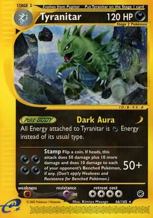 Tyranitar 66/165-Kantocards