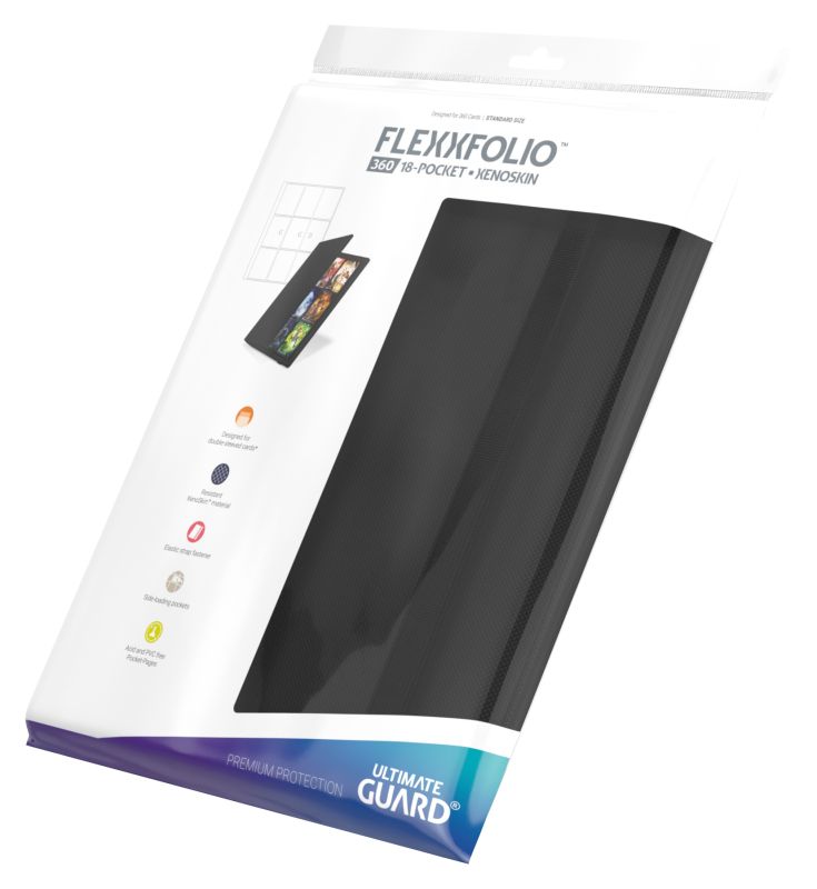 Flexxfolio™ 360 – 18-Pocket Xenoskin Black