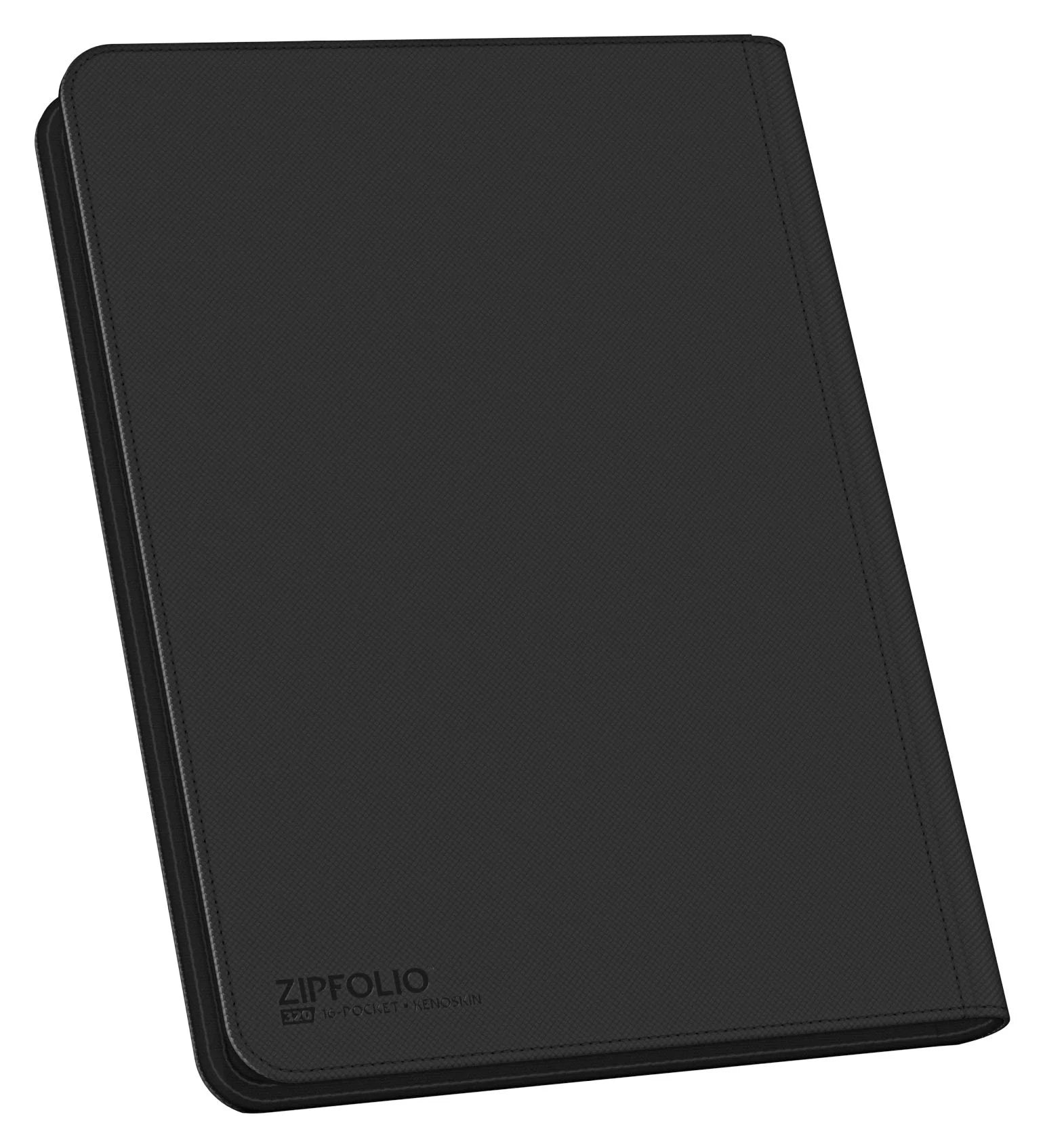 Zipfolio™ 360 – 18-Pocket Xenoskin Black-Kantocards