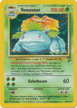 Venusaur 18/130 - Holo-Kantocards