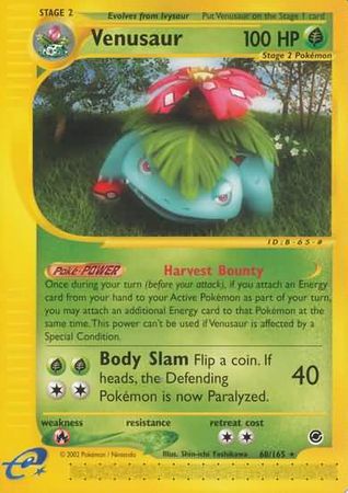 Venusaur 68/165-Kantocards