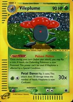 Vileplume 31/165 - Holo-Kantocards