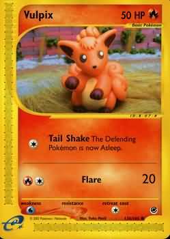 Vulpix 136/165-Kantocards