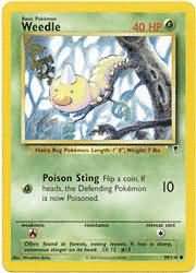 Weedle 99/110-Kantocards
