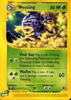 Weezing 70/165-Kantocards