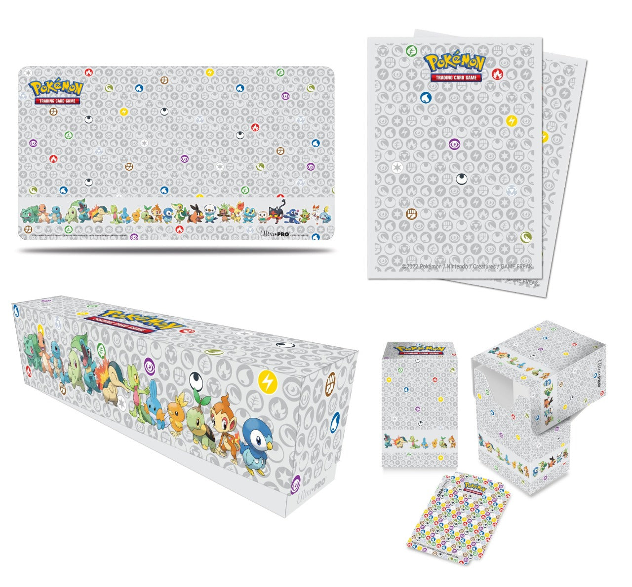 Pokémon First Partner Accessory Bundle Ultra Pro-Kantocards