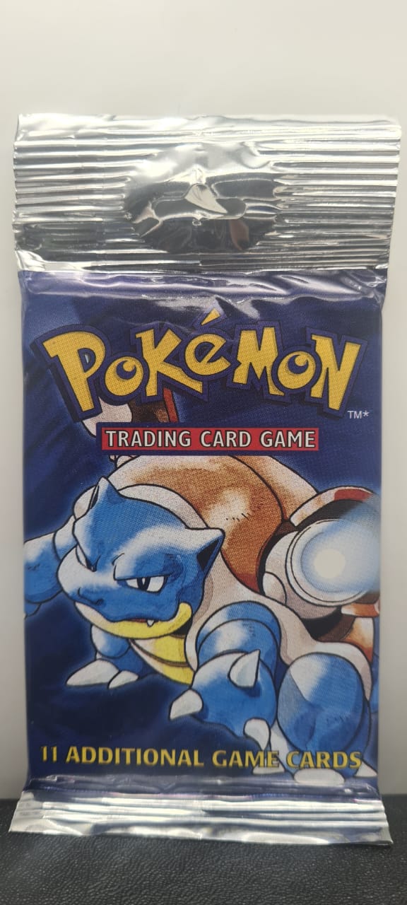 Base Set Booster Pack (Long Crimp) - Blastoise-Kantocards