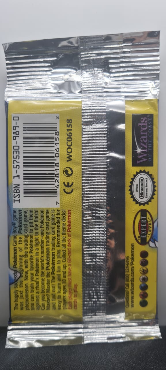 Base Set Booster Pack (Long Crimp) - Blastoise-Kantocards