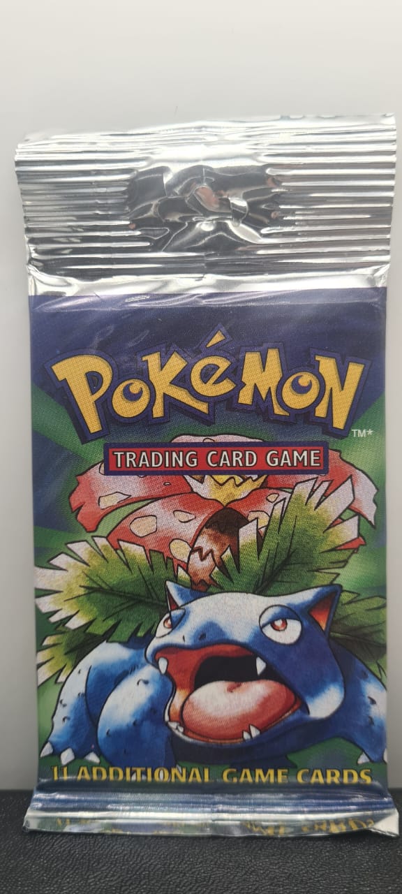 Base Set Booster Pack (Long Crimp) - Venusaur-Kantocards