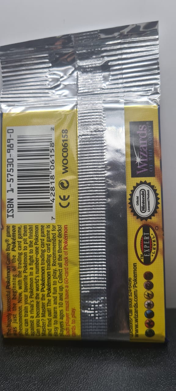 Base Set Booster Pack (Long Crimp) - Charizard-Kantocards