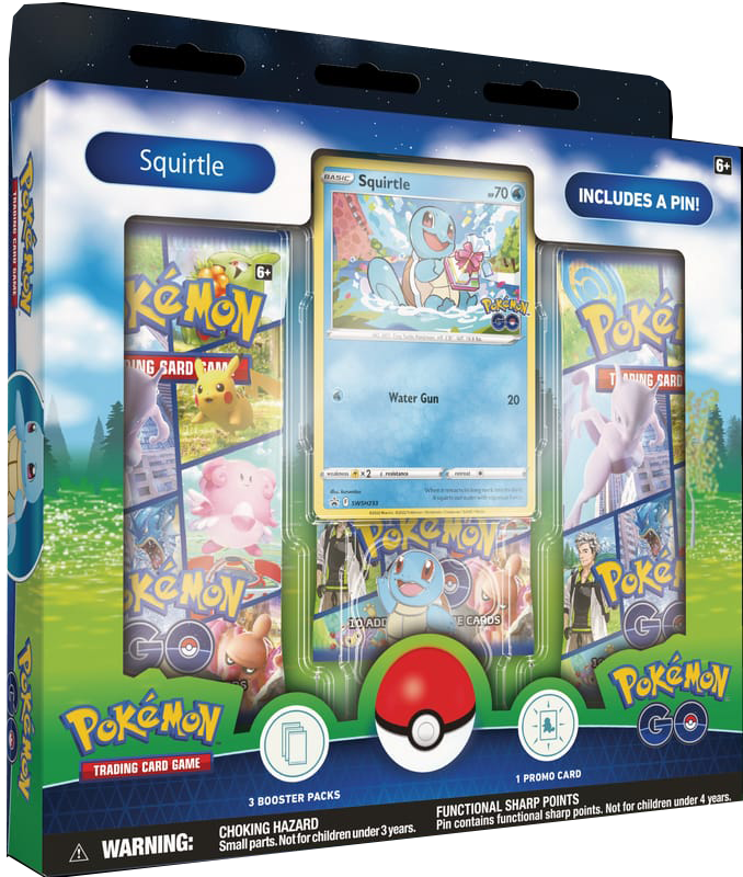 Pin Collection Squirtle Pokémon GO en español