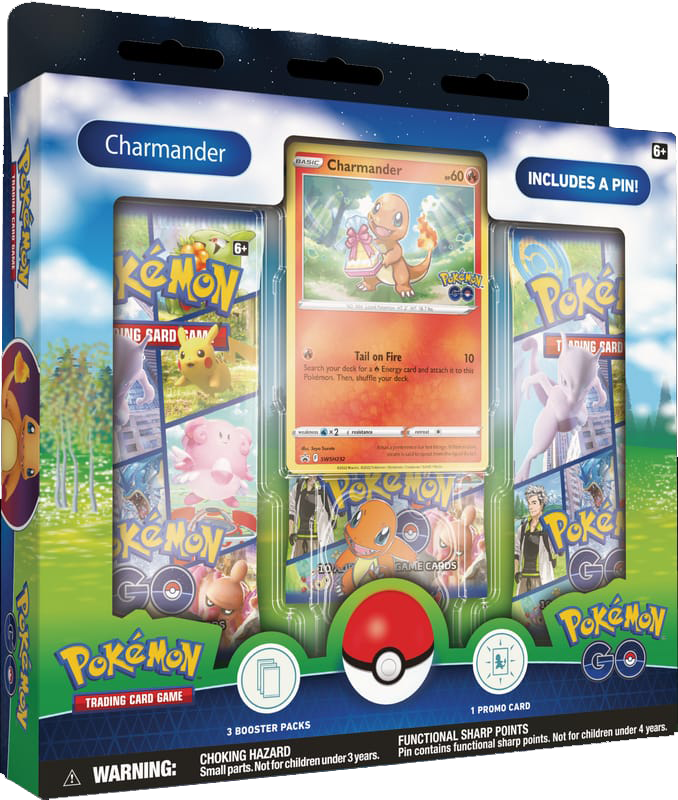 Pin Collection Charmander Pokémon GO en español
