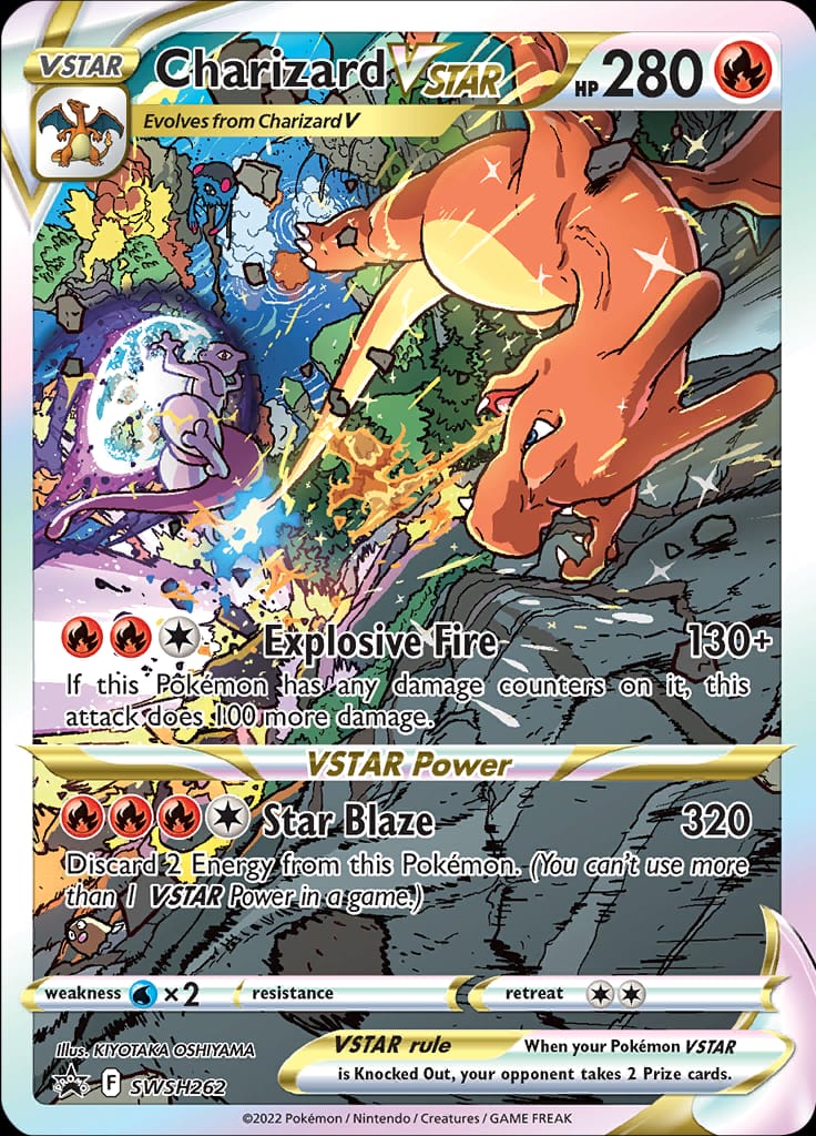 Charizard VSTAR SWSH262 (INGLES)-Kantocards