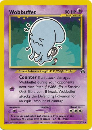 Wobbuffet 35/75-Kantocards