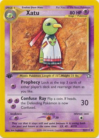Xatu 52/111 - 1st Edition-Kantocards