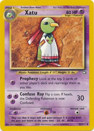 Xatu 52/111-Kantocards