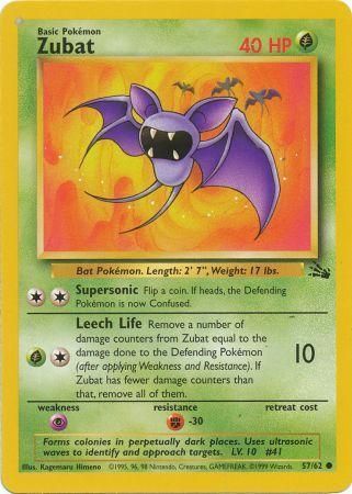 Zubat 57/62-Kantocards