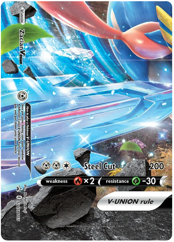 Zacian V-UNION SWSH165-Kantocards