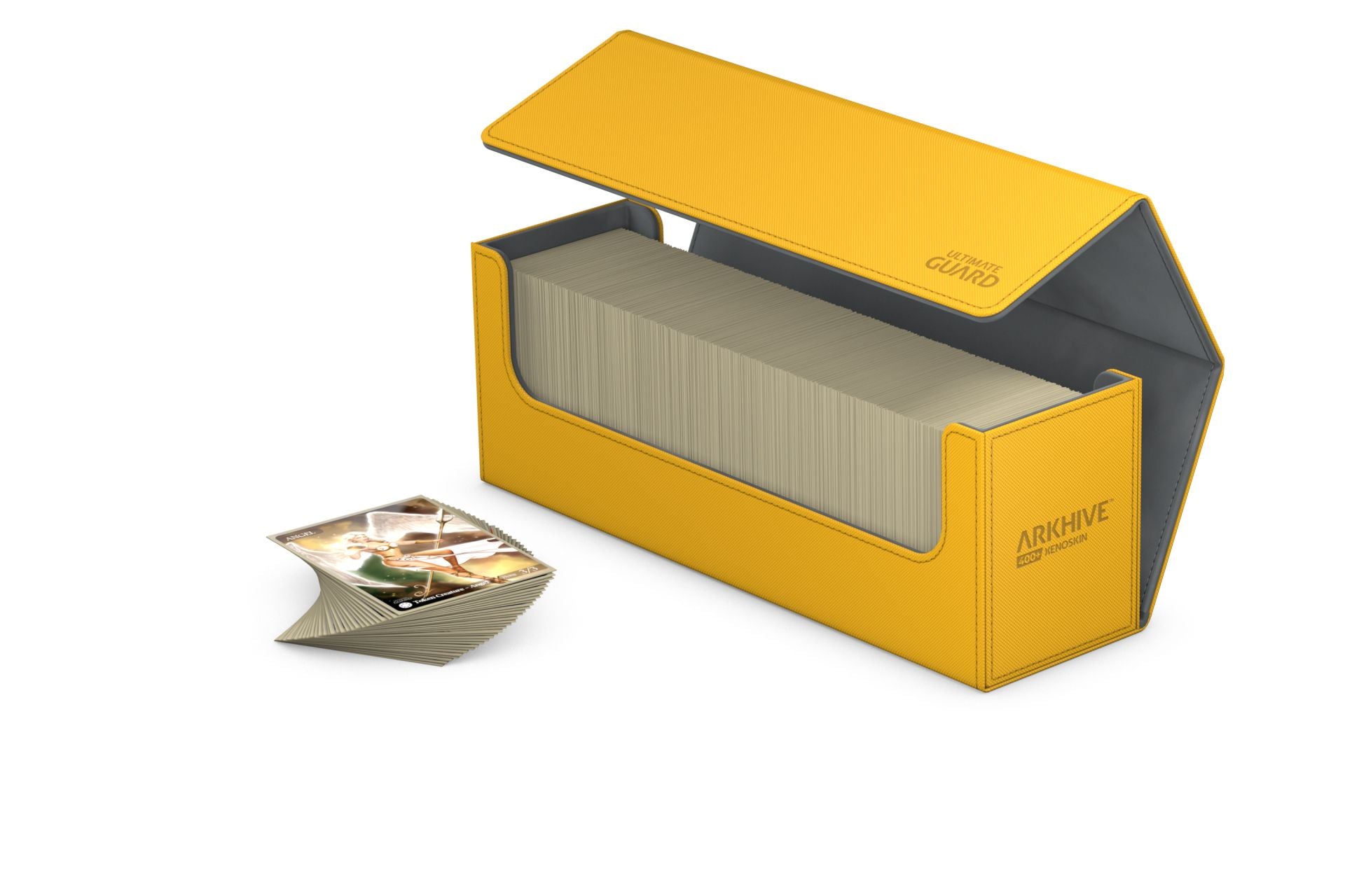 Arkhive Deck Box 400+ XenoSkin Amber-Kantocards