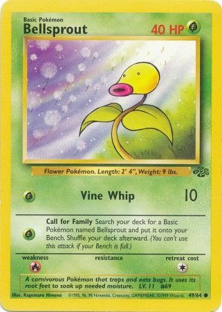Bellsprout 49/64-Kantocards