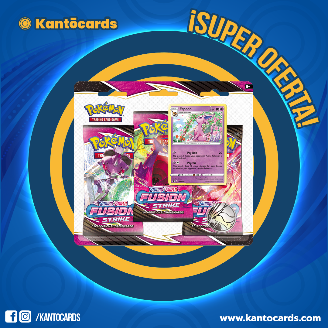 Fusion Strike Blister - Espeon-Kantocards
