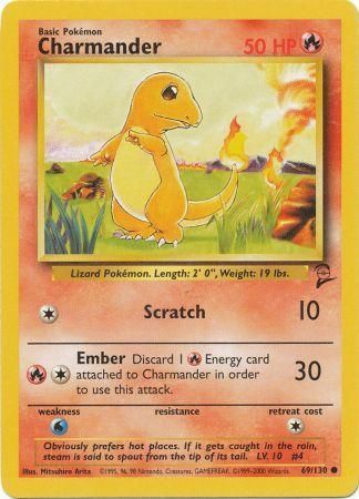 Charmander 69/130-Kantocards