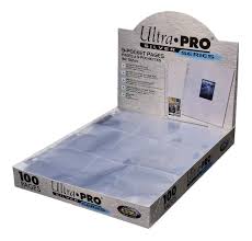 Caja Micas Ultra Pro Silver 9 Espacios (100 hojas)-Kantocards