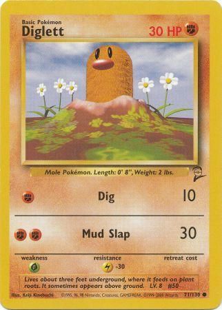 Diglett 71/130-Kantocards