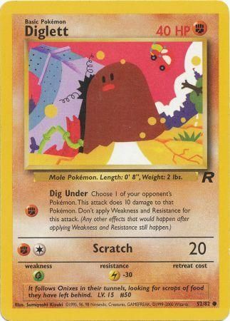 Diglett 52/82-Kantocards