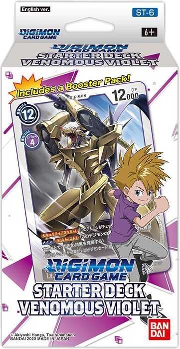 Deck Digimon (CG) Venomous Violet-Kantocards