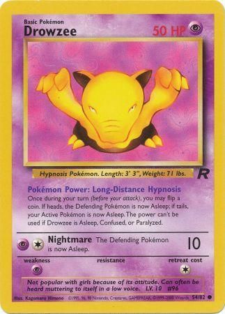 Drowzee 54/82-Kantocards
