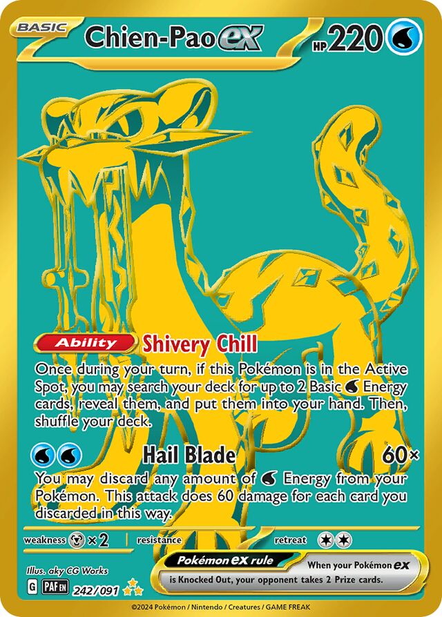 Chien-Pao ex 242/091 - Hyper Rare-Kantocards