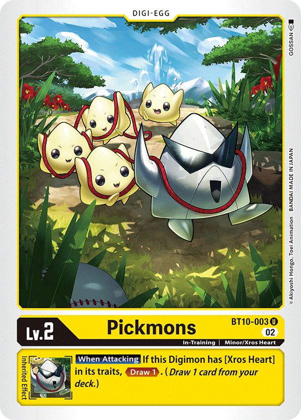 Pickmons BT10-003-Kantocards