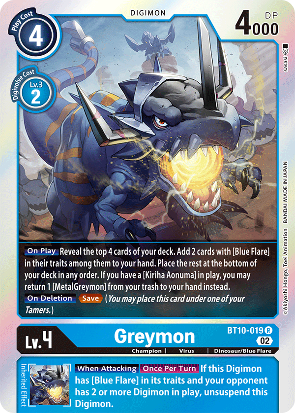Greymon BT10-019-Kantocards