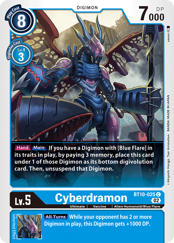 Cyberdramon BT10-025-Kantocards