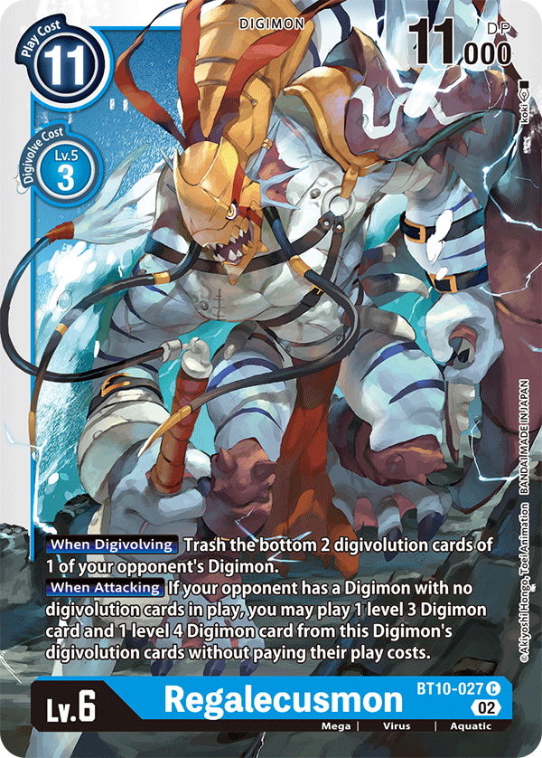 Regalecusmon BT10-027-Kantocards