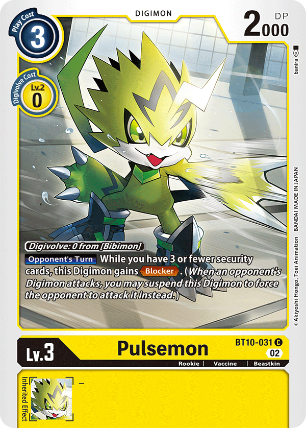 Pulsemon BT10-031-Kantocards