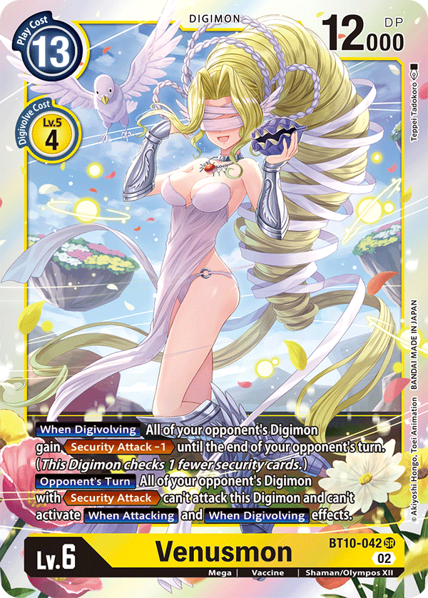 Venusmon BT10-042-Kantocards