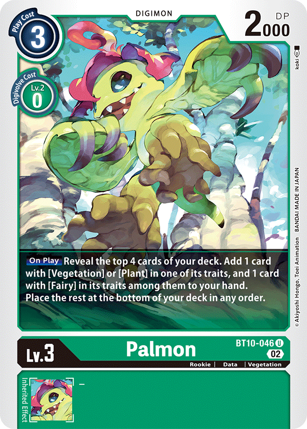 Palmon BT10-046-Kantocards