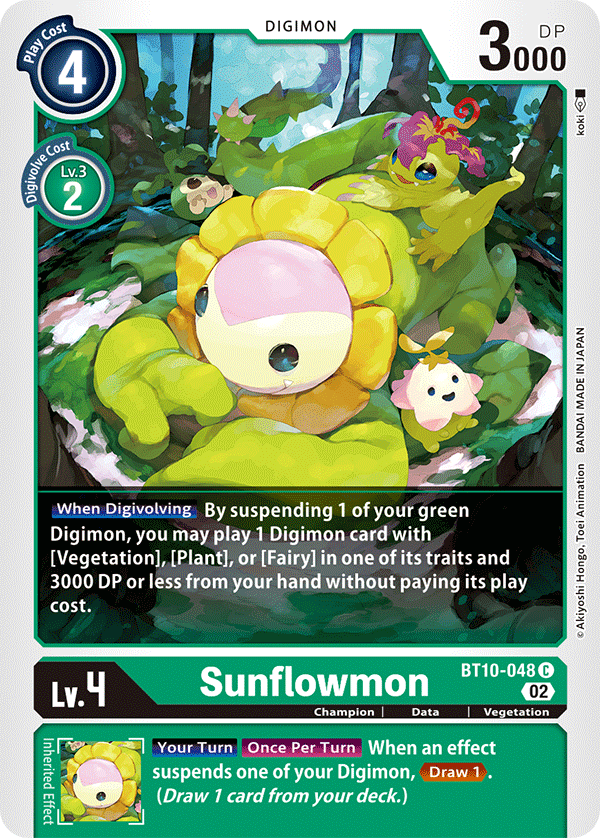 Sunflowmon BT10-048-Kantocards