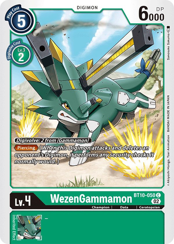 WezenGammamon BT10-050-Kantocards