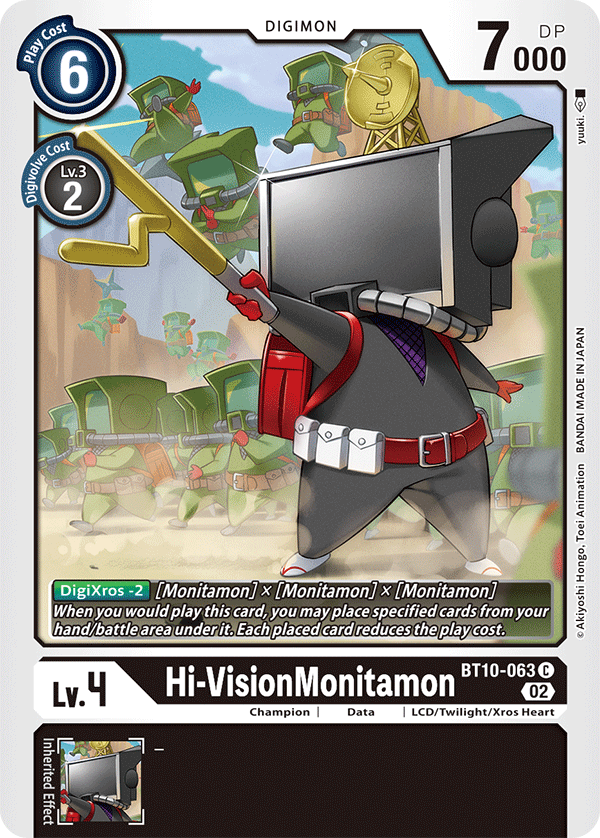 Hi-VisionMonitamon BT10-063-Kantocards