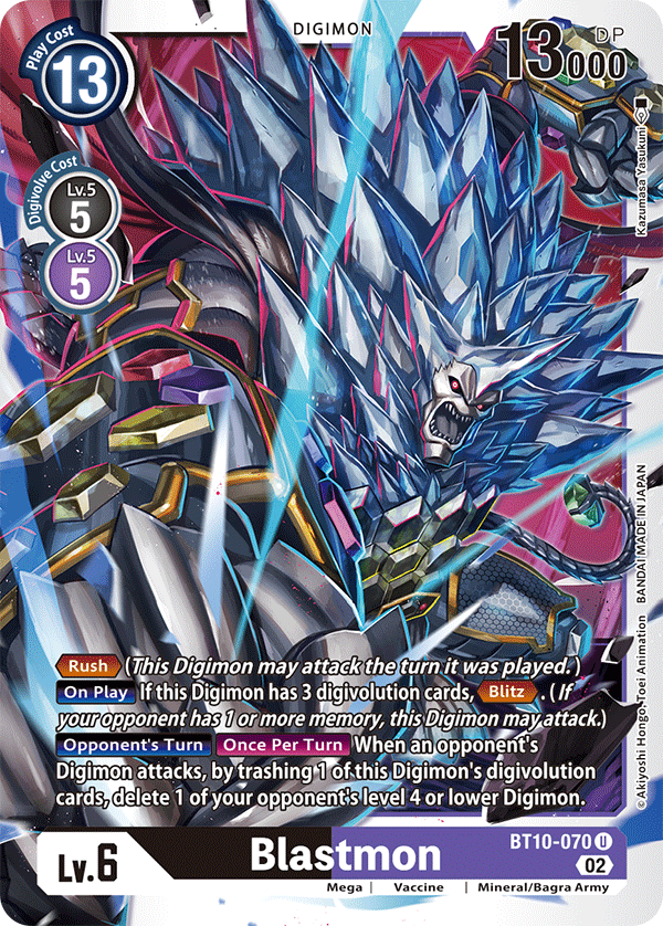 Blastmon BT10-070-Kantocards