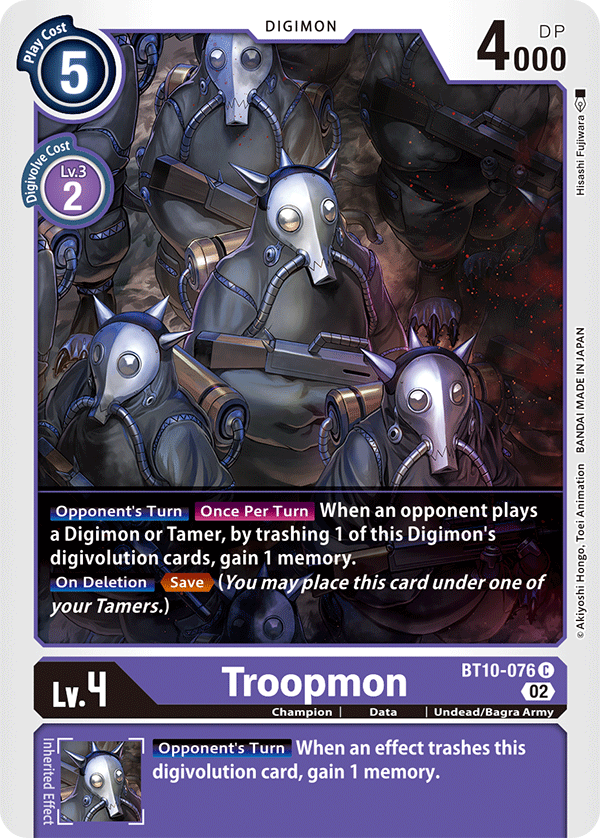 Troopmon BT10-076-Kantocards