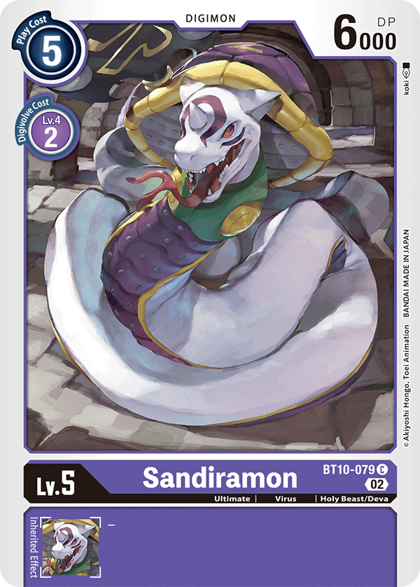 Sandiramon BT10-079-Kantocards