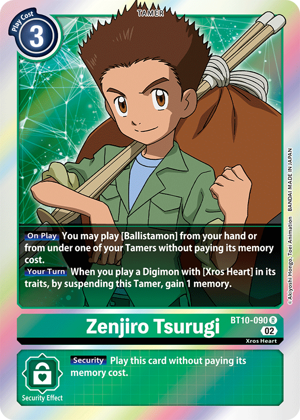 Zenjiro Tsurugi BT10-090-Kantocards