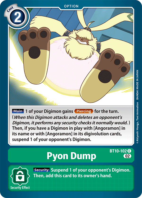 Pyon Dump BT10-102-Kantocards